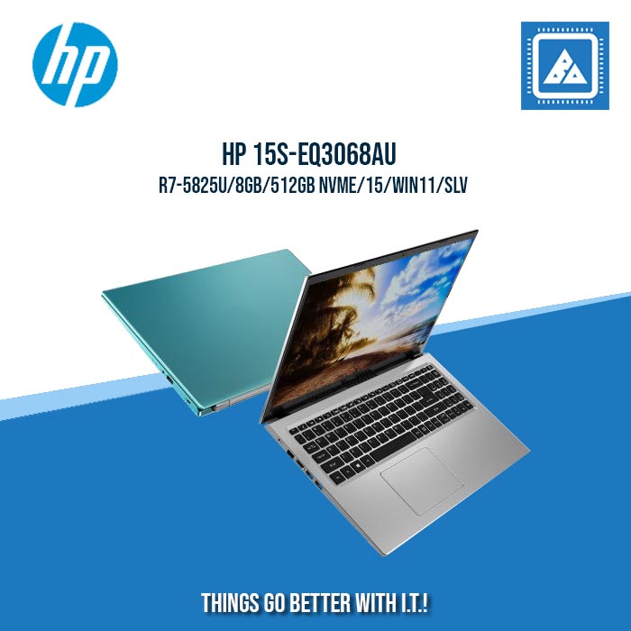HP 15S-EQ3068AU(7Q7J3PA) R7-5825U/8GB/512GB NVMe | BEST FOR STUDENTS AND FREELANCERS HP 15S-EQ3068AU(7Q7J3PA) R7-5825U/8GB/512GB NVMe | BEST FOR STUDENTS AND FREELANCERS
